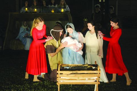 From left in the top photo are Lillian Blanchard, Isaac Leger, Colleen Fontenot, Amelia Tate, and Ella Ortego.