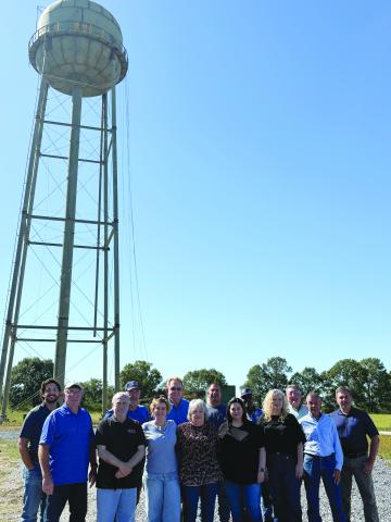 New water tower is constructed