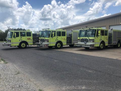 Fire trucks