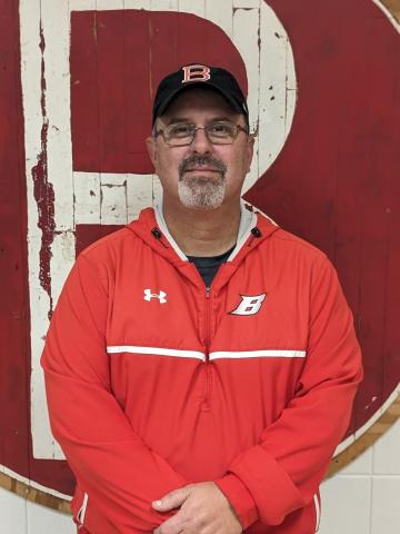 Basile Bearcat head coach Kevin Bertrand was named the parish’s coach of the year. (Gazette photo by Rhett Manuel)