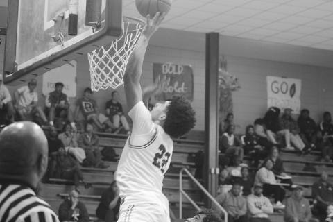 Shay Collins was a member of the All-District first-team in boys’ basketball from Mamou High School. (Gazette photos by Tony Marks)