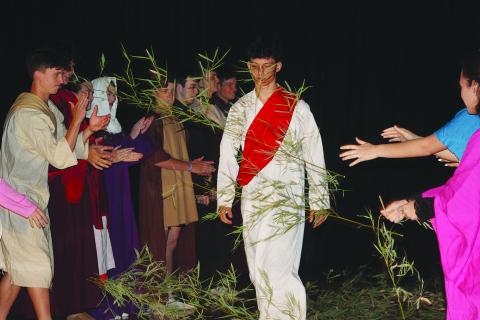 Final days of Christ’s life are remembered