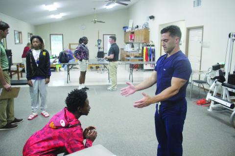 High school physicals are held