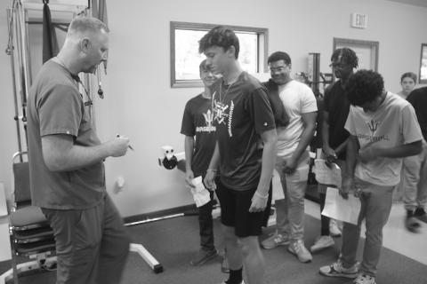Athletic physicals are held