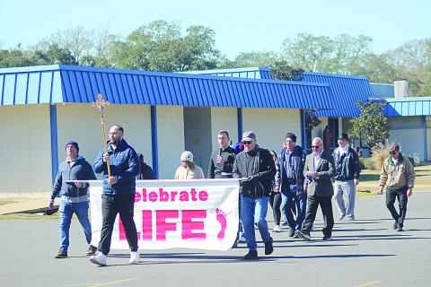 Annual Pro-Life Walk is held