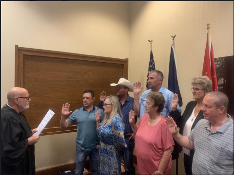 Members are sworn
