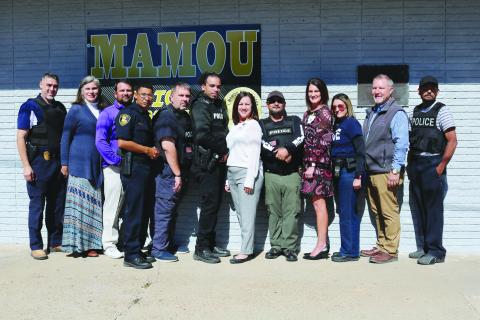 SMC donates vests to Mamou police