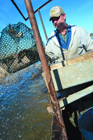 The Fontenot farm runs on a small staff, with most of the fishing done by family members themselves. (LSN photo by Alena Maschke)