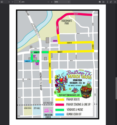 Parade rules and regulations are announced