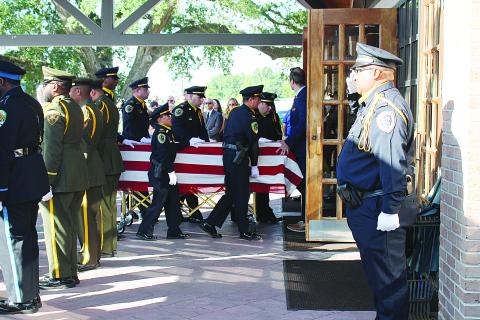 Services are held for fallen deputy marshal