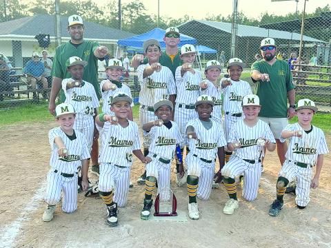 Mamou 10U All-Stars win district tournament