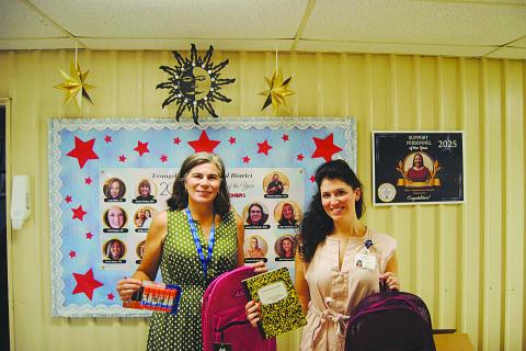Hospitals team up  to donate school supplies