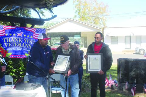 Veterans Day is observed in parish