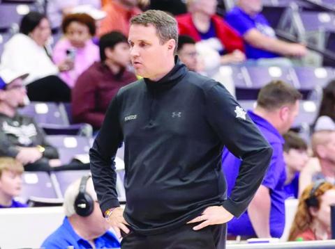 McNeese men’s basketball coach Will Wade has been named the Southland Conference Coach of the Year for the second consecutive year. (Photo courtesy of McNeese Athletics)