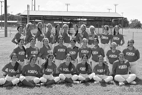 NEWLY ORGANIZED LADY BEARCAT SOFTBALL TEAM 