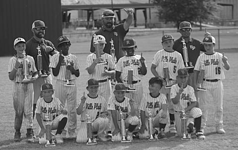 The Ville Platte Dixie Youth Super 10 All Stars placed first in the sub-district tournament. Team members are Leo LaHaye, William Joubert, Sam Blanchard, Deion Jones, Luke Vidrine, Ethan Pleasant, Carson Johnson, William Brunet. Andre Morein, Bradley Soileau, Darren Dardeau, and Raylin Gallow. Coaches are Justin Johnson, Zac LaHaye, and Lucas Vidrine. 