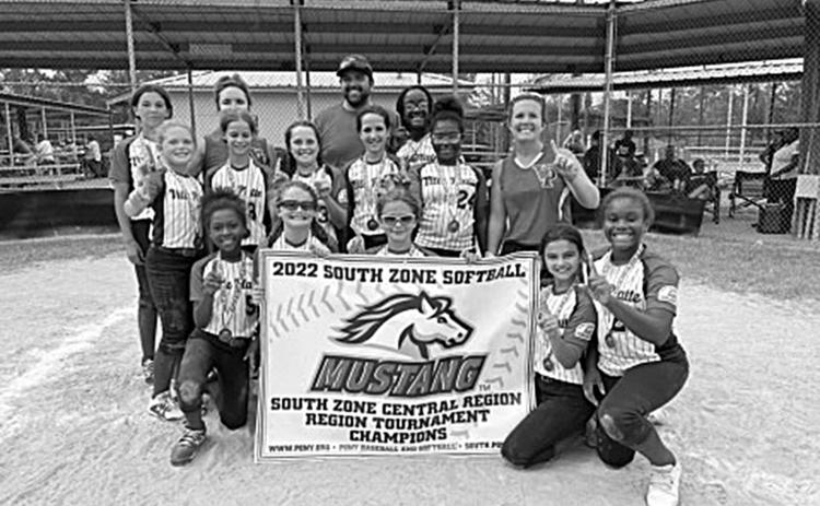 After going unbeaten throughout its all-star season, the Ville Platte 10U softball All-Stars will face a 12-team field in Gulfport starting on Thursday, July 14. (Photo courtesy of Lauren Guillory)