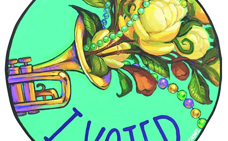 Secretary Landry unveils 2026 “I Voted” sticker design