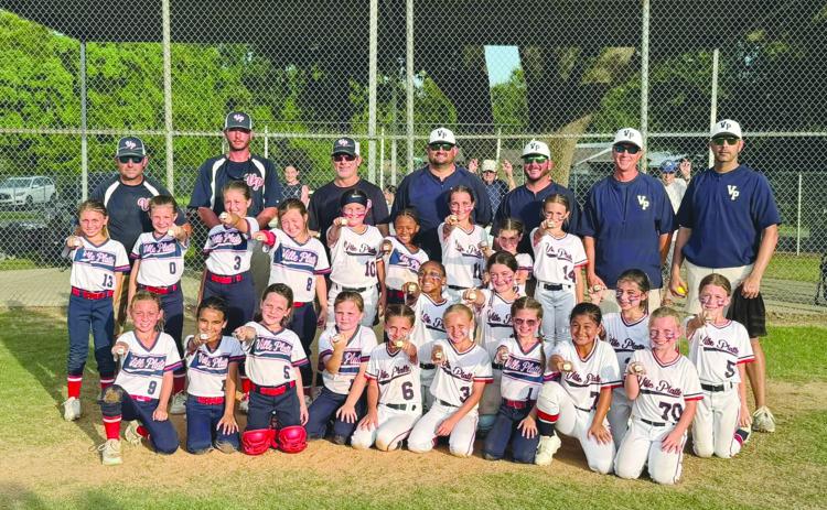 Pictured are the 8U Ville Platte Elite All-Stars and the 8U Ville Platte Select All-Stars.