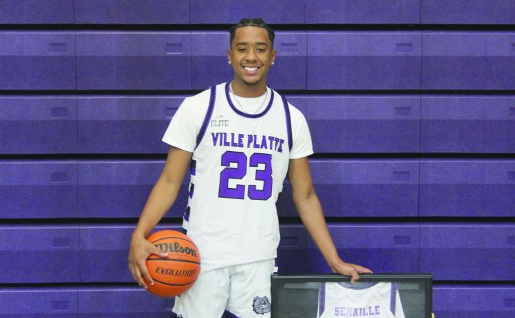 Make no mistake about it. When the Bulldogs needed a big bucket, they relied on their two-time Parish MVP for it. Sage Papillion has been a prolific scorer for years now, but was relied on for even more leadership than he was in past years this season. (Gazette photo by Rhett Manuel)