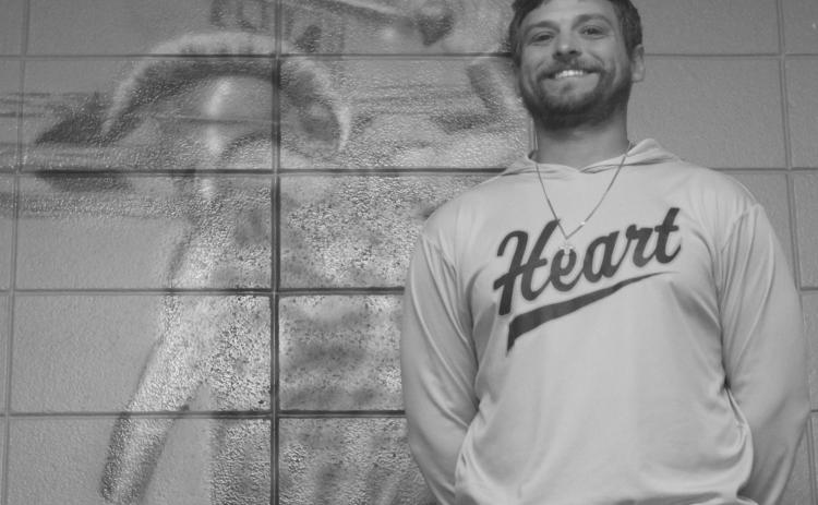 Kayne Hargrave, of Sacred Heart, guided his Trojans to a top-10 finish and a first-round bye in the playoffs. For his efforts, he was named the parish’s coach of the year in baseball. (Gazette photo by Tony Marks)
