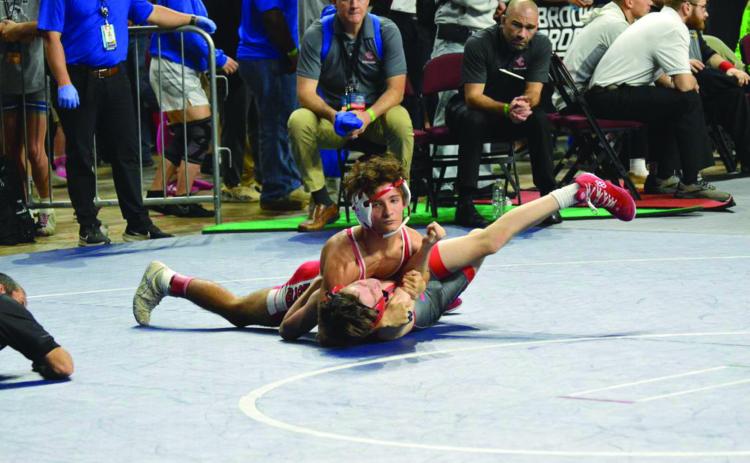 Logan Bergeron - State Champion 106 lbs.
