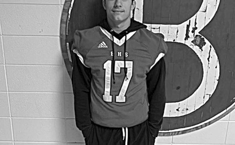 Defensive MVP Luke Fontenot did whatever was asked by the Basile staff. He finished the year with 110 tackles with eight going for a loss. (Gazette photo by Rhett Manuel)