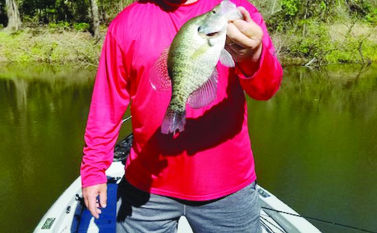 Jacob Roberie (pictured above) grew up fishing in ponds around the Ville Platte area and has turned that  childhood hobby into a career in marine sales. (Photo submitted)