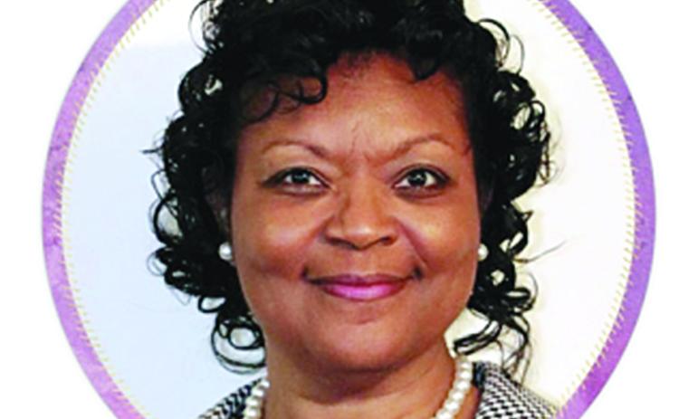 Pauline Toussaint, of the Evangeline Parish Media Center, was honored as a state finalist for outstanding school support employee of the year. (Photo courtesy of Louisiana Department of Education)