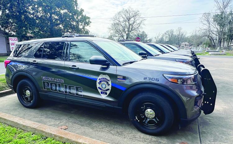 Pictured is one of six new police units for the Ville Platte Police Department. (Gazette photo by Tony Marks)