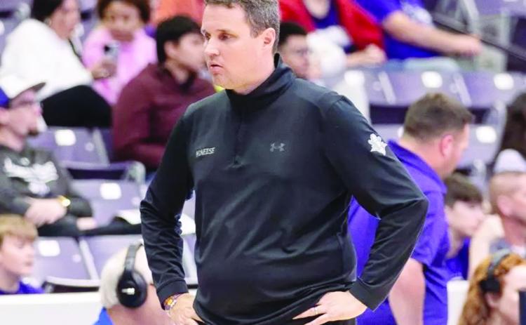 McNeese men’s basketball coach Will Wade has been named the Southland Conference Coach of the Year for the second consecutive year. (Photo courtesy of McNeese Athletics)