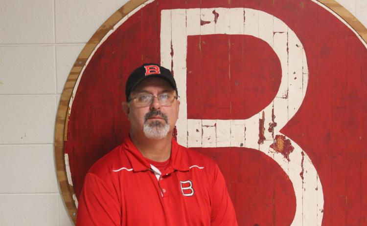 Despite losing the first four games of the seasons, the Basile Bearcats went on a winning streak that carried them into a state quarterfinal round game against eventual state runner-up Logansport. For their efforts, Kevin Bertrand was named coach of the year. (Gazette photo by Rhett Manuel)