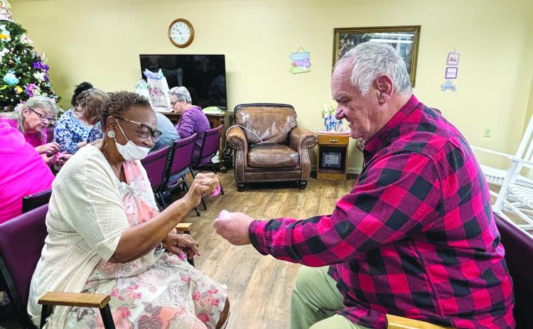 Chateau des Amis residents celebrate Easter