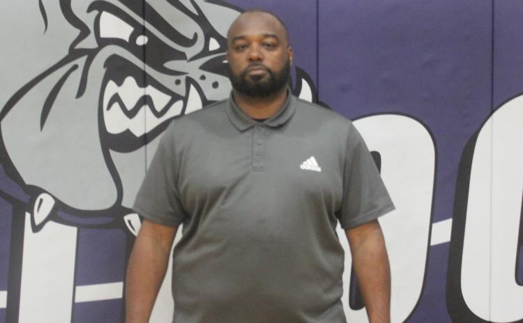 Ville Platte High head coach Launey Coward has been named the 2022 Ville Platte Gazette’s Coach of the Year for boys’ basketball in Evangeline Parish after leading Bulldogs to an overall record of 19-8 and a district championship with a 9-1 record. (Gazette photo by Rhett Manuel)