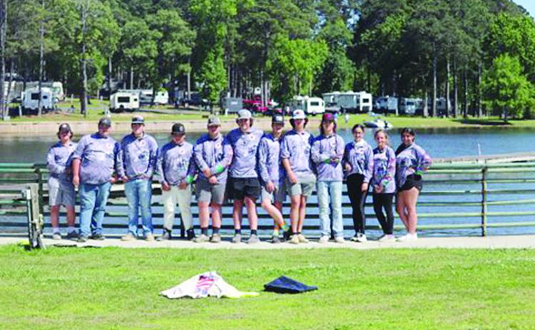 Left to right- Kamryn Cormier, Hayden Tidwell, Evan Messer, Hunter Holden, Ethan Hardy, Silas Fontenot, Evan Hebert, Seth Paul, Ethan Rollins, Cameron Willis, Ava St. Ann, Sophee LaTour. (Photos courtesy of Craig Whittington)