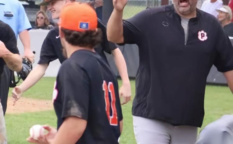 For Evangeline Parish Baseball Coach of the Year Dylan Manuel, the formula for success hasn’t changed. The school has always had the same talent pool. It’s only grown in size and therefore, had to move up in classifications. (Photo by Abby Reed))