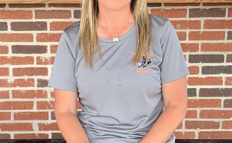 Pine Prairie softball head coach Alycia Hebert led her team to a 9-0 start and a district championship and, for her efforts, was named coach of the year in District 4-3A and in Evangeline Parish. (Gazette photo by Rhett Manuel) 