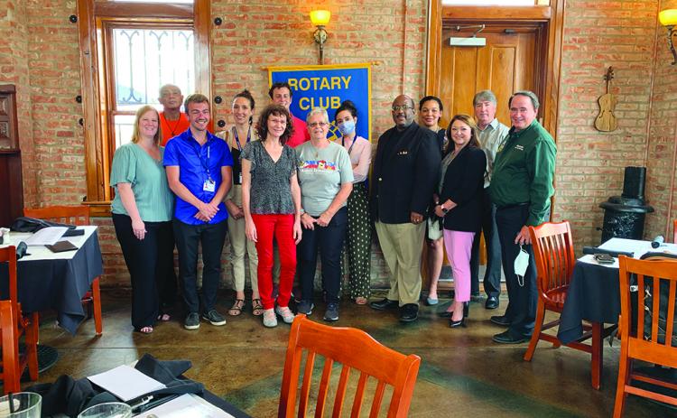 VP ROTARY WELCOMES FRENCH IMMERSION TEACHERS 
